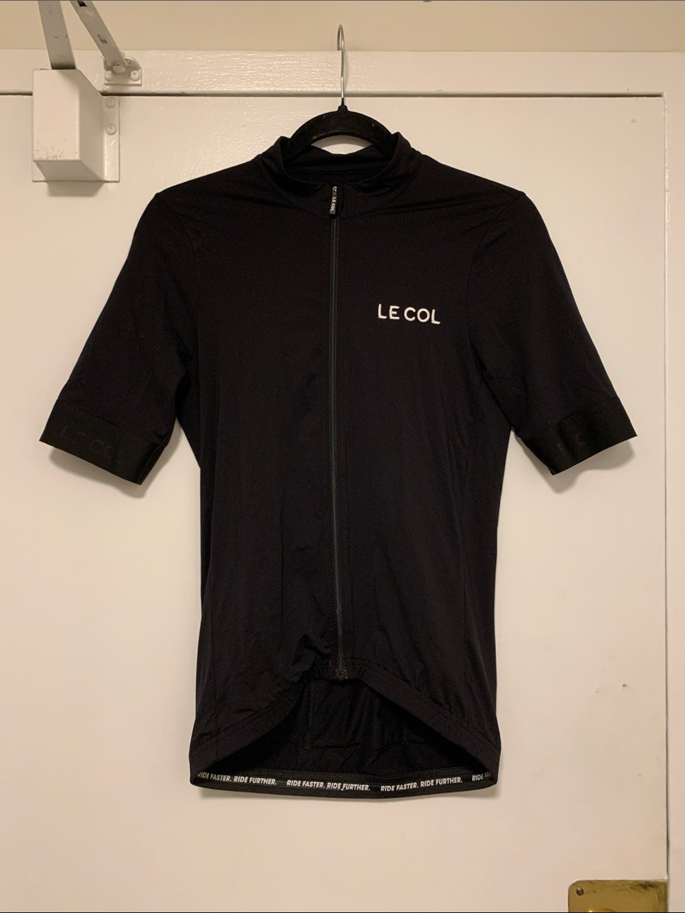 Men's Le Col Black Cycling Jersey